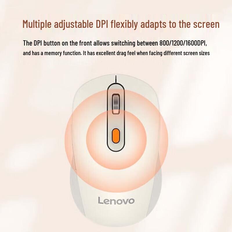 Беспроводная Bluetooth-мышь Lenovo Howard с двумя режимами