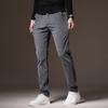 Облегающие эластичные маленькие прямые мужские повседневные брюки, весенний тренд, корейская версия, новые весенние и осенние обычные вельветовые брюки, осень