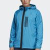 adidas Ветрозащитная тканая куртка WND Мужские куртки синие DZ0053