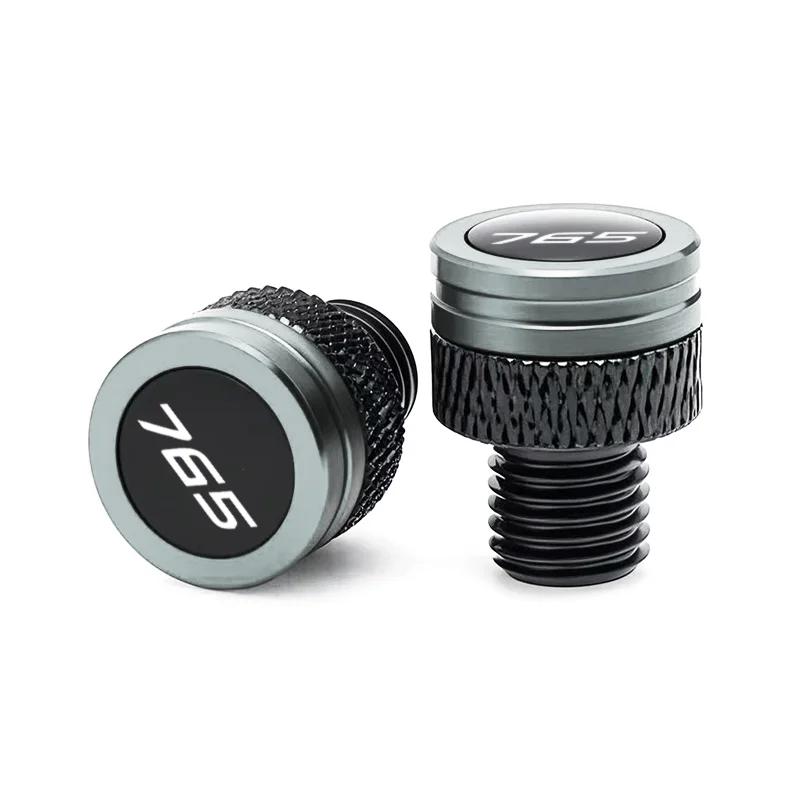 For Triumph Street Triple 765 RS /S/R 675 Trident 660 Tiger 900 GT 800 1200 CNC Motorcycle Mirror Hole Plug Screw Bolts Cover