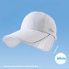 Women's Summer Sun Hat Oversized Wide Brim Open Top Ponytail Friendly Ideal for Outdoor Sports Full Face UV Protection