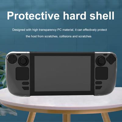 Раздельный корпус игровой консоли с кронштейном Защитная крышка для игровой консоли Запасной корпус консоли Аксессуары для Steam Deck