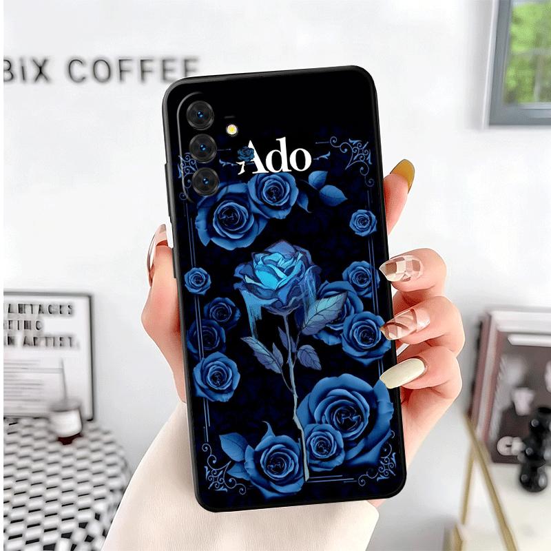 Ado Cartoon K-Kyogen X Uta Soft Phone Case for Samsung A17 A37 A57 A16 A26 A36 A56 A15 A25 A35 A55 A14 A24 A34 A54 A13 A23 A33 A