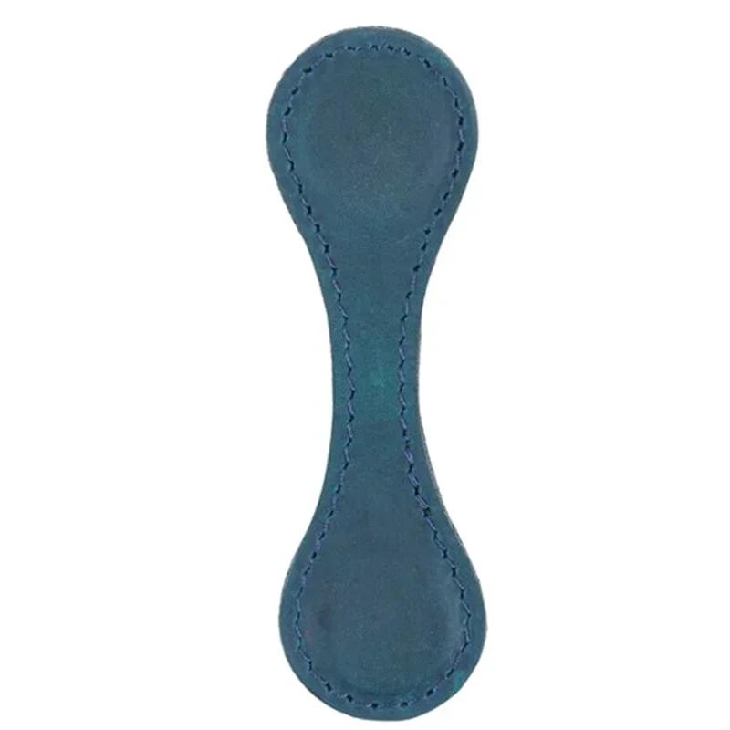 Новая ПУ Натуральная Кожа Магнитная Закладка Двусторонняя Магнитная Пряжка Клипса для Разделения Страниц Блокнота Учебные Аксессуары для Чтения