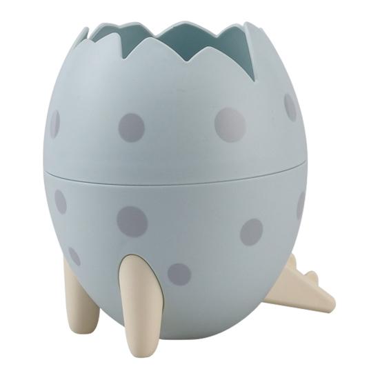 Подставка для ручек в виде яйца динозавра, съемный ящик для хранения канцелярских принадлежностей, практичный органайзер для стола для ручек