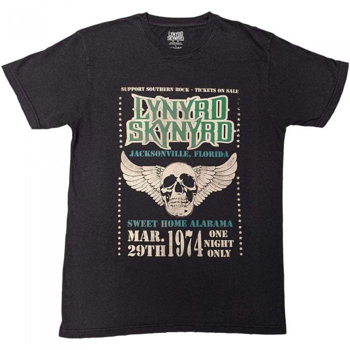 Lynyrd Skynyrd Unisex Adult Winged Skull T-Shirt