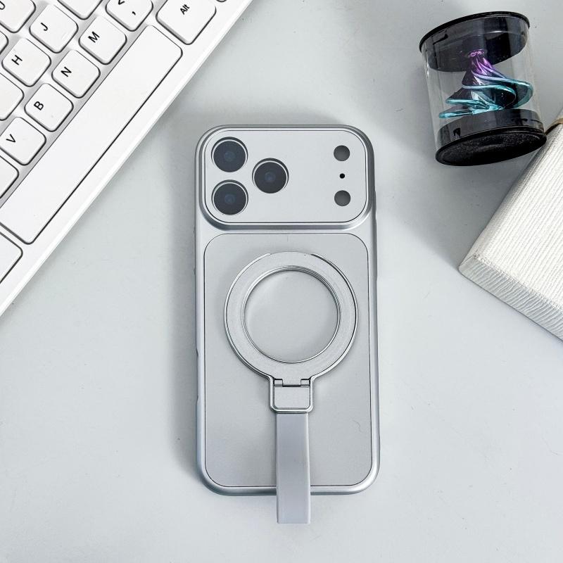 Матовый Магнитный Чехол Для Magsafe Для iPhone 17 16 15 14 13 12 11 Pro Max 14 15 16 Plus Ударопрочный Чехол-подставка с ремешком
