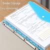 A4 Document Storage Folder - Test Paper & Data Clip Album