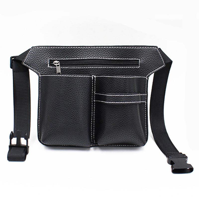 3 Color Professional Pu Leather Hair Scissors Bag Shears Case Waist Belt Barber Packet Salon Holster Hairdresser Scissors Bag