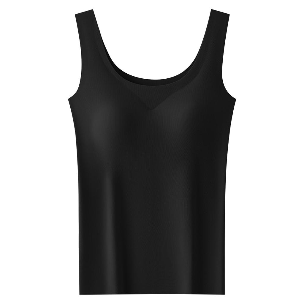 Женская однотонная рубашка с чашкой для йоги, спортивное нижнее белье, жилет