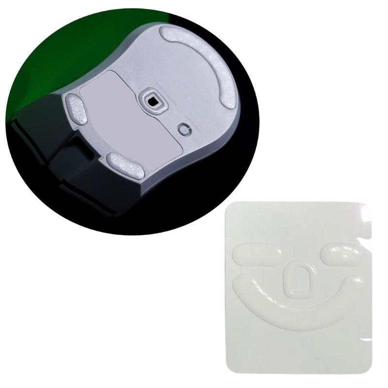 Esportstiger SNOW Series Mouse Skates Stickers Mouse Feet Pad Round Glides Curveds Edges for DeathAdder Mouse