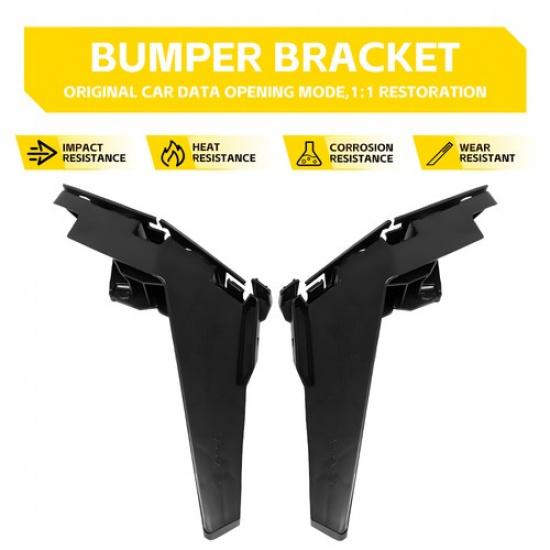 2X Front Bumper Mount Support Bracket Left Fit Volkswagen Right Jetta -