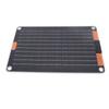 Solar Panel 15W 5V 2A Dual Type C Output Monocrystalline Silicon Portable Solar Panel Charger for