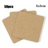 50pcs Earring Display Cards Selling Exhibitors Display Paperboard Jewelry Holder Tag