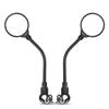 1pc Bicycle Rearview Handlebar Mirrors 360 for Mountain Road Bike  Bendable Hose Adjustable Rearview Mirror Bicycle Mirrors