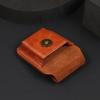 FOMIYES Leather Lighter Zippo Lighter Belt Flip Top Rustic Lighter Waist Lighter Protective Lighter Pocket for Men and Women Case, Pouch, Holder,