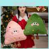 Очаровательная плюшевая кукла-подушка в виде рождественской елки, мягкая игрушка для детей, праздничный домашний декор, подарок