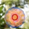 10 Inch Hanging Wind Spinner for Outdoor Garden Balcony Decor 360 Degree Rotating Hook No Batteries Needed Elegant Gift for Spring Summer