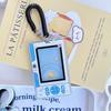 Keychain Pendant Acrylic Card Holder 3 Inch Kpop Photocard Holder  for Backpack Accessory