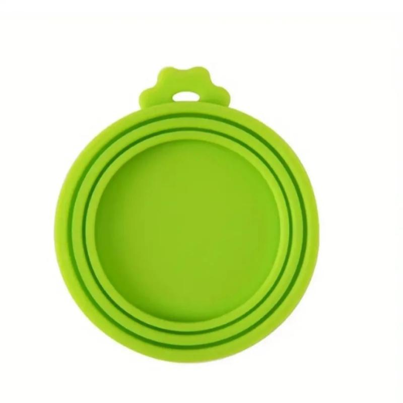 One Reusable Silicone Pet Can Lid Bpa Free Suitable For Most Sized Dog And Cat Cans - Keeps Food Fresh Prevents Bacterial Odors