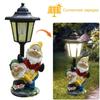 Садовый солнечный уличный свет статуэтка украшения садовая дорожка солнечная зарядка декоративный свет