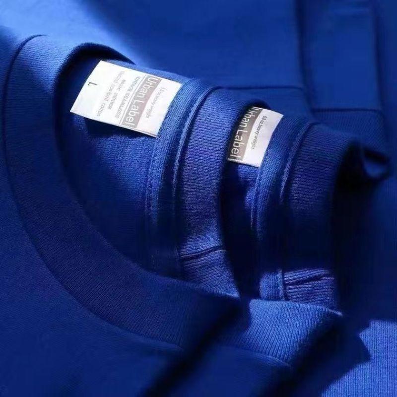 Футболка свободного кроя из чистого хлопка в стиле ретро, повседневный стиль с короткими рукавами