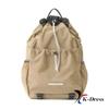RAWROW String Rucksack Beige Daily Unisex Travel Backpack for Students, Laptop Bag for Professionals