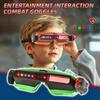 2 Packs Goggles for Kids, LED Light Beams Spy Gear Toys Set for Hide and Seek, Adjustable Spy Role Play Halloween Party Favors Gifts for Kids