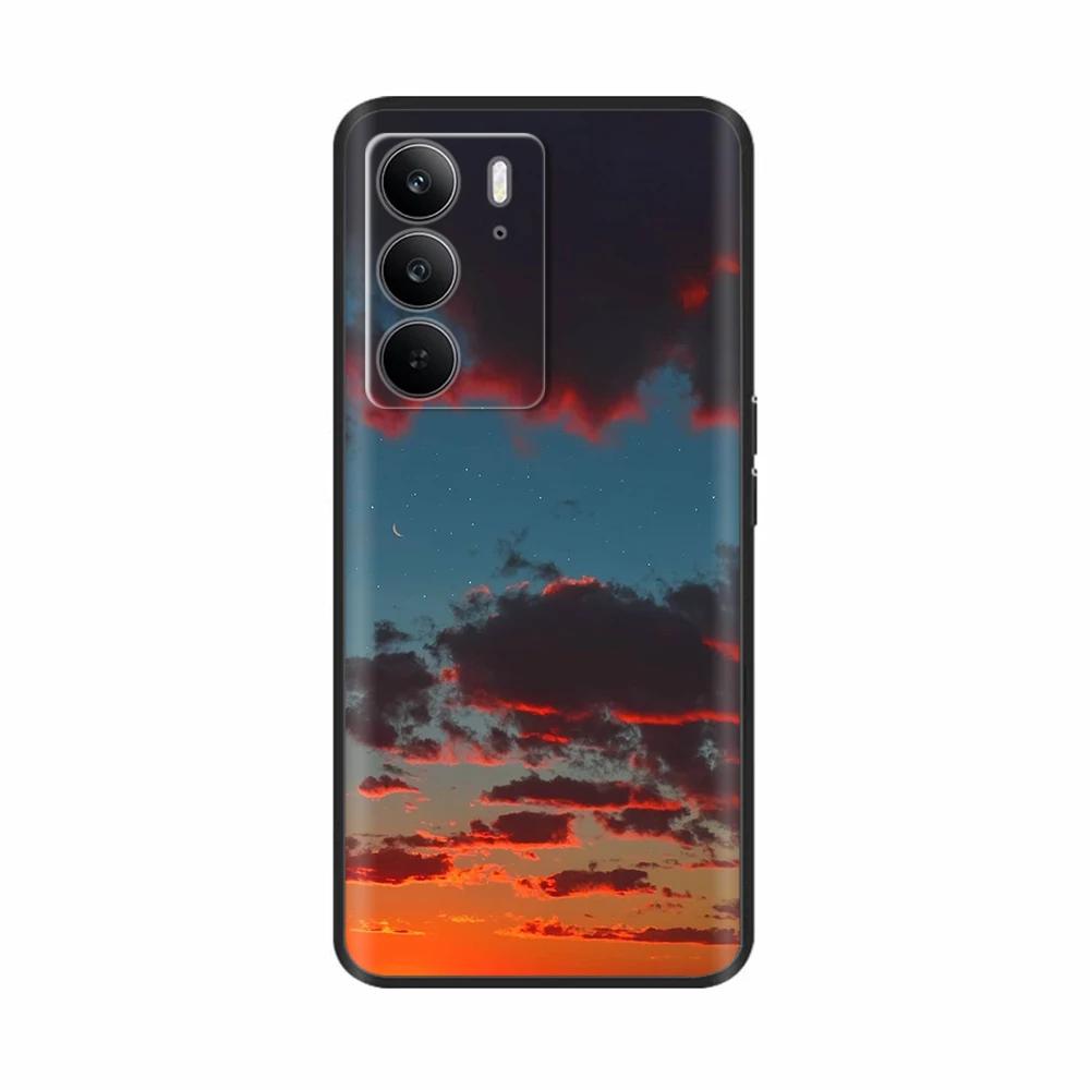 Для Realme 14x 5G Чехлы для телефонов Забавная защита камеры Мягкая жидкая силиконовая задняя крышка для Oppo Realme C75 4G realmeC75 Fundas