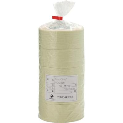Малярная креповая лента Nichiban 50 мм x 50 м, 3310-50, (5 рулонов) 3310H-50