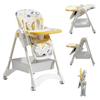 Hot Selling Adjustable Height Baby Dining Chair Foldable Removable Tray Safety Harness for Home Travel Use Made Durable Plastic