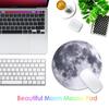 Коврик для мыши Moon, круглый коврик для стола, милый коврик для мышей, офисный