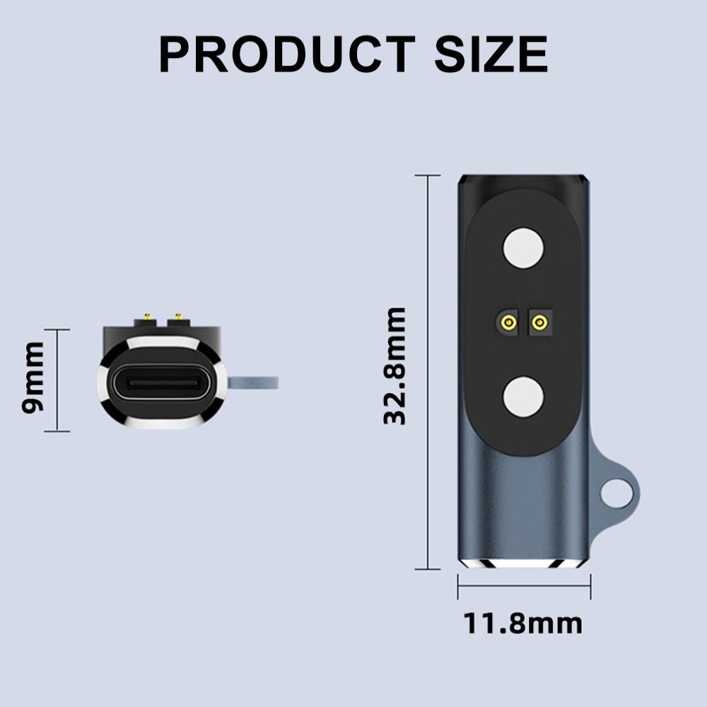 Светодиодный индикатор Магнитная головка-конвертер Тип-C для MOJAWA Run Plus Mojo2