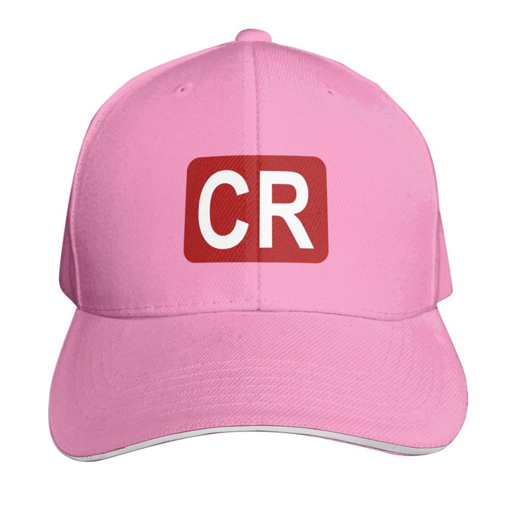 CR Initials Baseball Cap derby hat Sports Cap Big Size Hat Bobble Hat Unisexs Tennis Womens