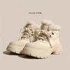Thick-soled Snow Boots Women's 2025 New Winter Velvet Warm Martin Boots Small Short Boots Non-slip Waterproof Cotton Shoes