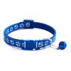 Hot Pet Cat Bell Collar Dog Print Cat Collar Multi-color Optional Necklace Ring Cat Rope Collar Pet Supplies
