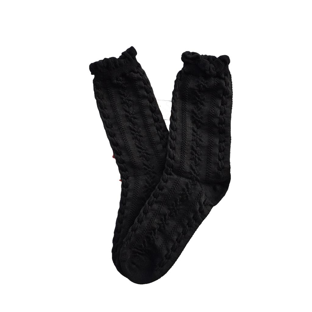 Lace Socks Children'S Loose Tube Socks, Lolita Bubble Mouth Soft Sister Stacking Socks, Casual And Comfortable Socks