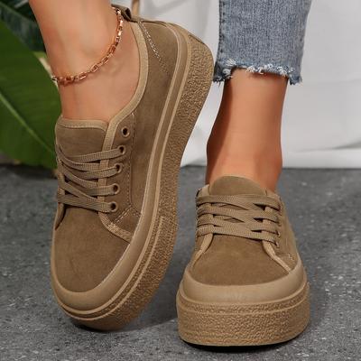 2025 2024 новые низкие повседневные туфли с круглой подошвой и толстой подошвой, нескользящие, модные, универсальные, удобные, одинарные туфли