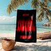 proof beach towel with ATEEZ pattern - soft,absorbent,quick-drying,machine washable - perfect for swimming,camping,bathing