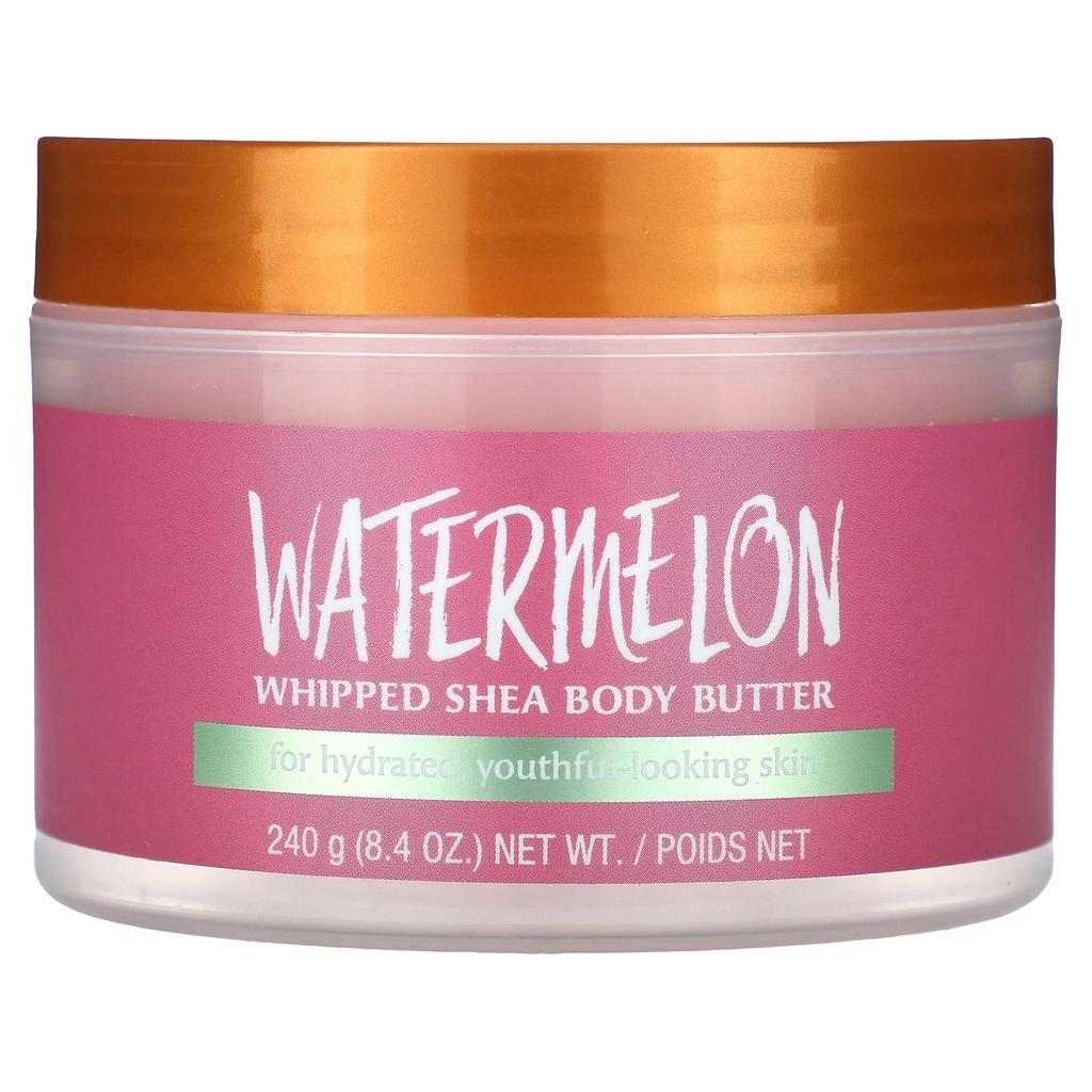 TREE HUT Whipped Shea Body Butter, Watermelon, 8.4 Oz (240 G)