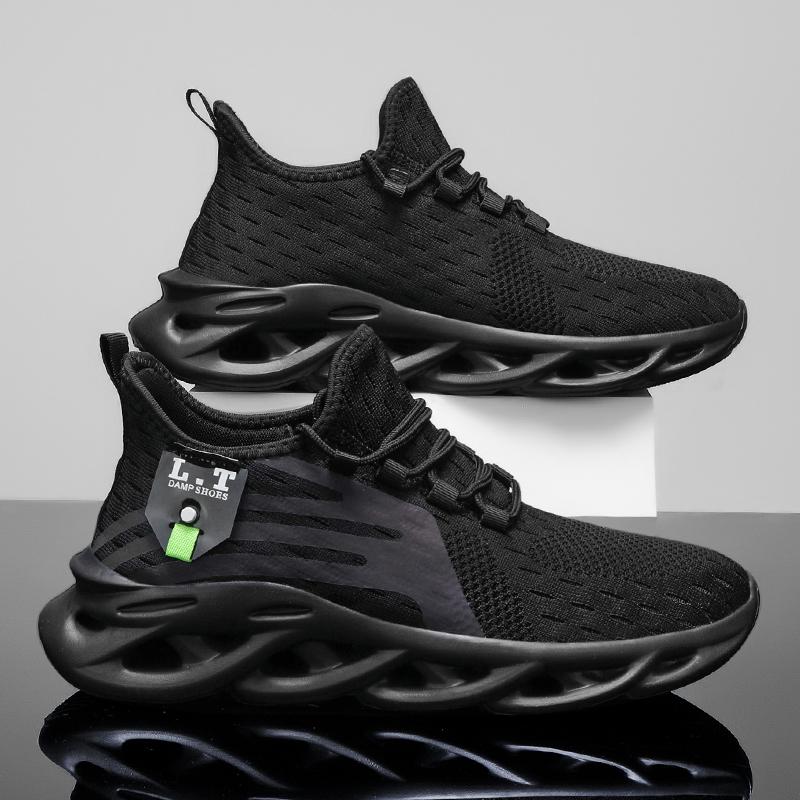 Yrzl Athletic Training Shoes For Men Lightweight Breathable Casual Non Slip Outdoor Walking Shoes Mens Athletic Training Shoes