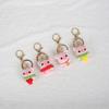 Cartoon Crochet Pig Keychain Handmaking Pig Pendant Jewelry Gift Knitting Keychain  Bag Charm