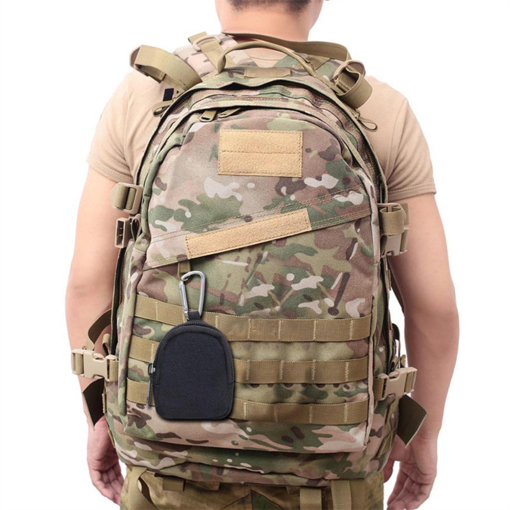 Wallet Pouch Portable Key Case Holder Outdoor Sports Coin Purse Hunting Bag Zipper Waist Pocket Multifunctional Bag