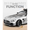 1/24 Benzs AMG GT Safety Car литой миниатюрный автомобиль литой металлический модель звук и свет детские игрушки подарки коллекционные транспортные средства