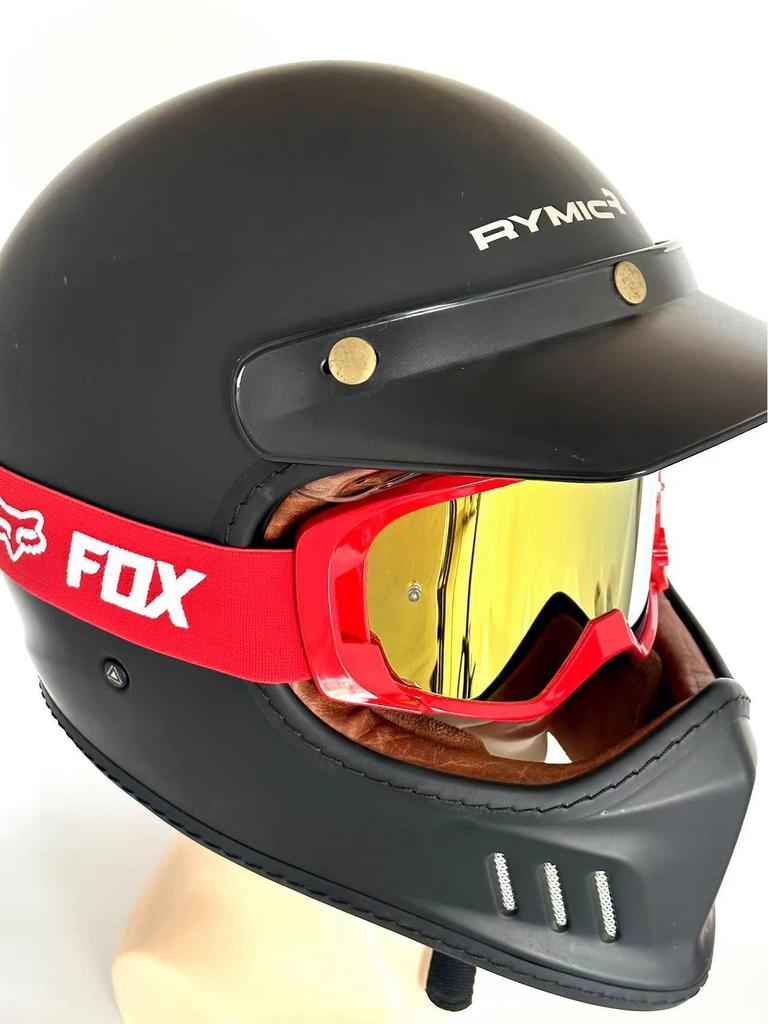 Fox Off-Road Motorcycle Riding Goggles - Wind & Sand Protection, HD Vision