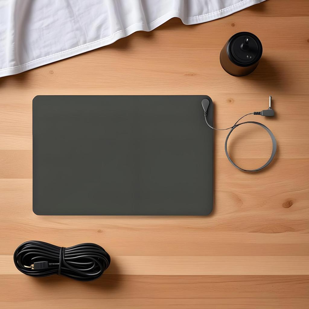 Grounding Mat For Feet Conductive Balance Blanket Anti Static Grounding Pad For Balance Mood Overall Health Travel Sleeping