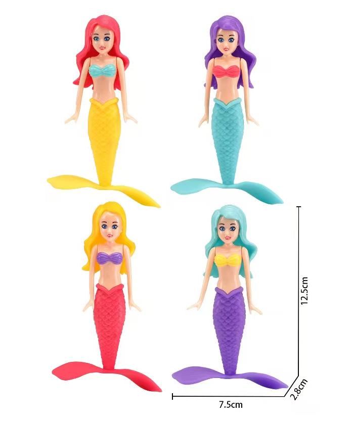 Вращающаяся игрушка для плавания "Русалка": Детский набор для дайвинга и игр в воде