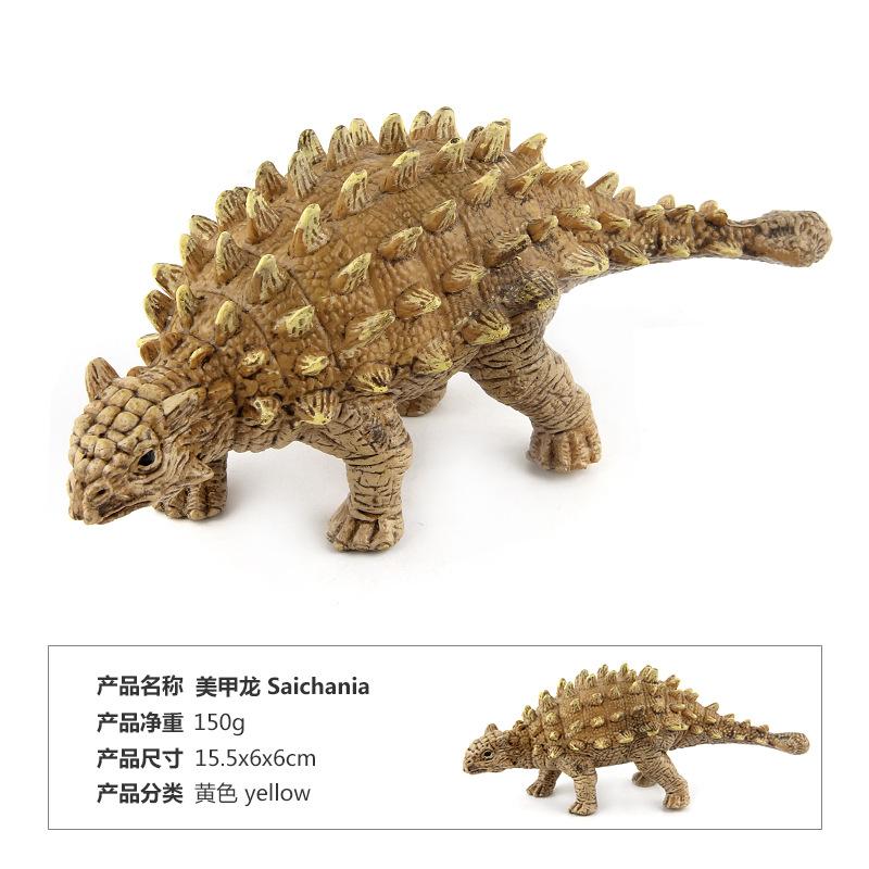 English Detail Map Dinosaur Model Toy Pvc Solid Plastic Nail Dragon Ornament