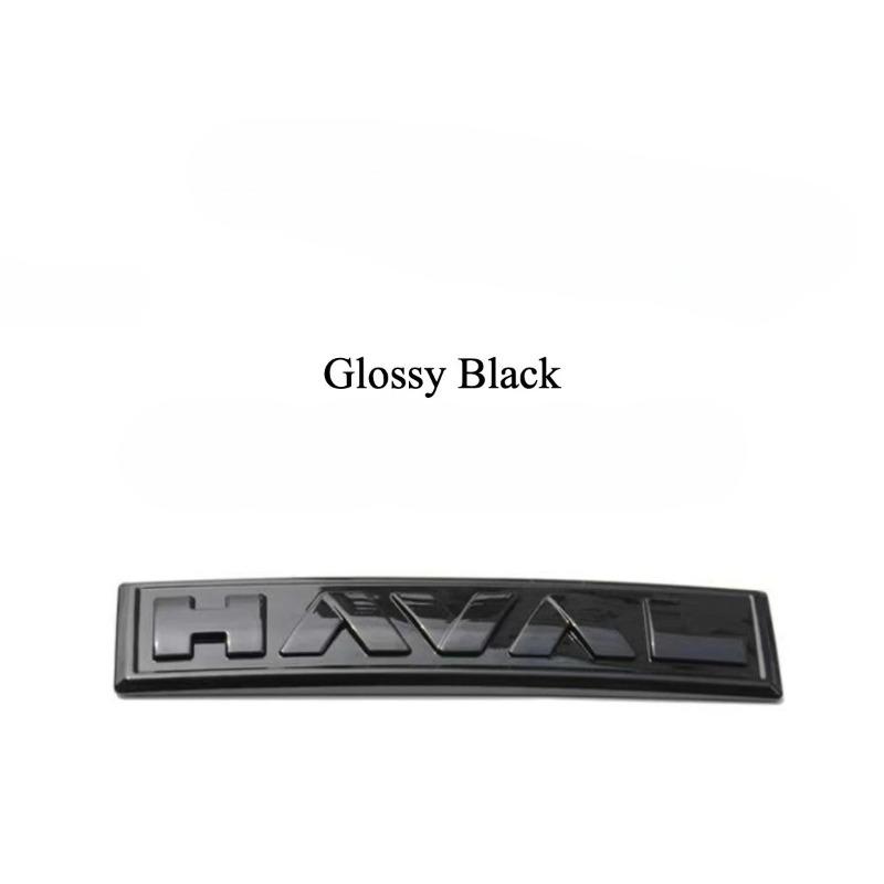 For HAVAL H6 2025 2026 Models Blackened Car Emblem Letter Sticker Black Warrior Exterior Modification Accessories