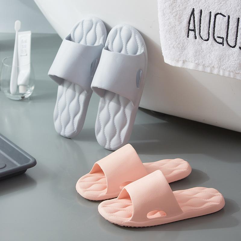 Тапочки женские летние домашние для пары нескользящие для ванной прохладные тапочки мужские летние